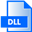 DLL File Extension Icon 32x32 png